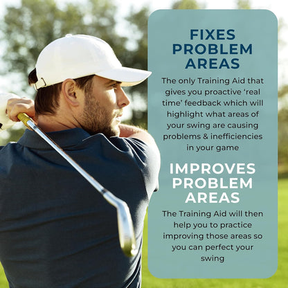 Golfer Golf Swing Trainer for Swing Plane & Alignment
