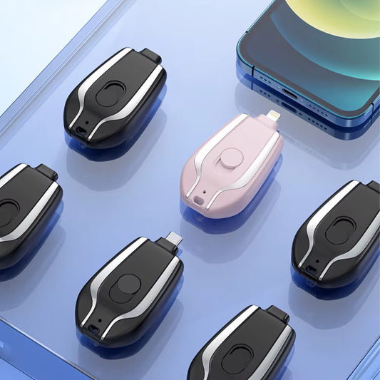 1500mAh Mini Keychain Fast Charging Backup Power Bank